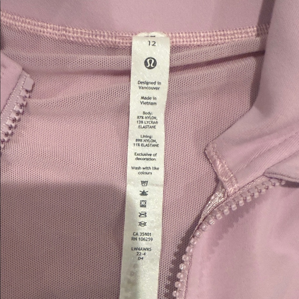 Lululemon Pink Define Jacket - Picture 2 of 3